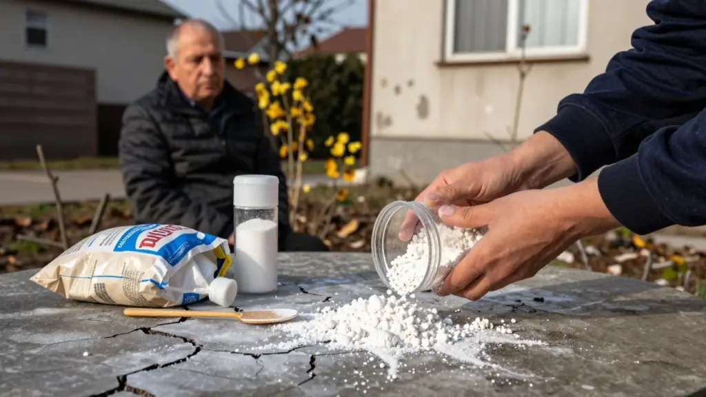 Il segreto invernale che scioglie il ghiaccio meglio del sale