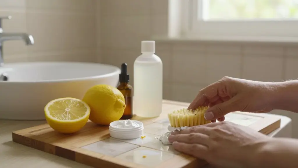 Questo trucco da 3 ingredienti ringiovanisce le fughe in 15 minuti, ma gli esperti avvertono: rischi per il bagno
