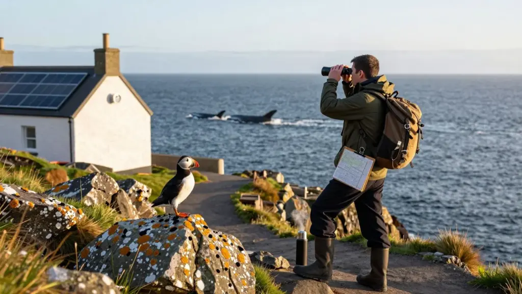 L’isola scozzese che ti paga 5.000€ al mese per vivere coi puffin