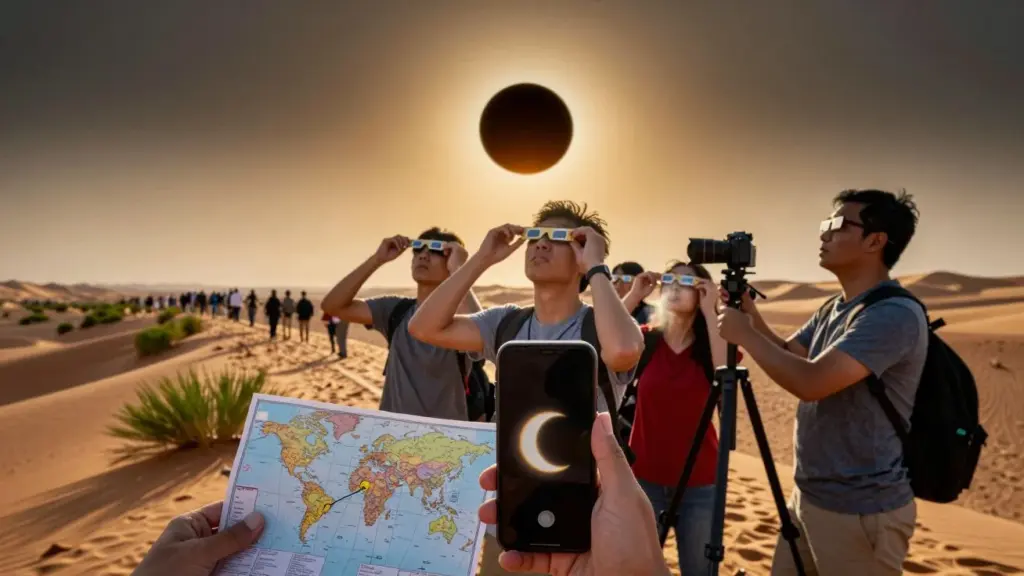 L’eclissi del secolo: sei minuti di oscurità totale che sconvolgeranno il mondo